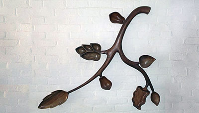 Garden, 2000,wood, 2.5m x 2m x.1